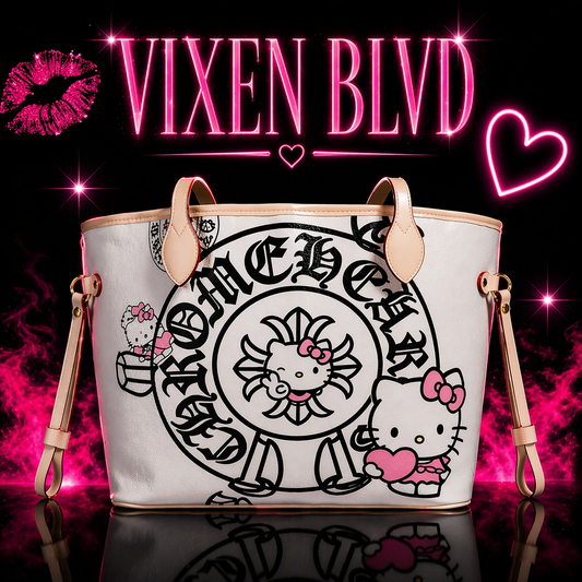 Hello Kitty Luxe Tote 🐆✨